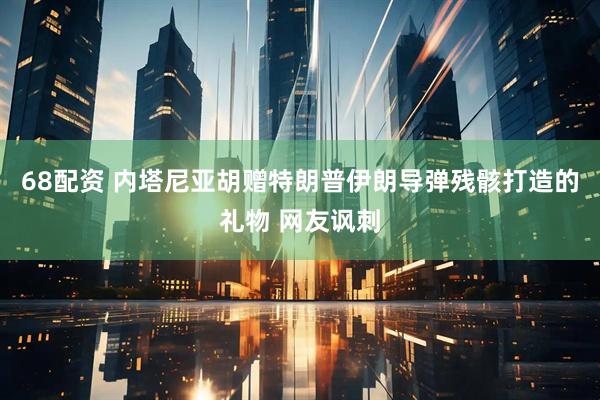 68配资 内塔尼亚胡赠特朗普伊朗导弹残骸打造的礼物 网友讽刺